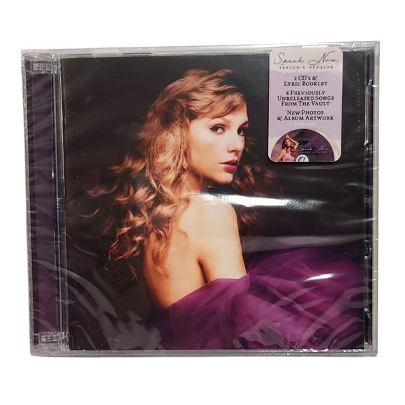 Taylor Swift Speak Now Taylor's Version 2 Disk CD 2022 Brand New - Picture 1 of 6